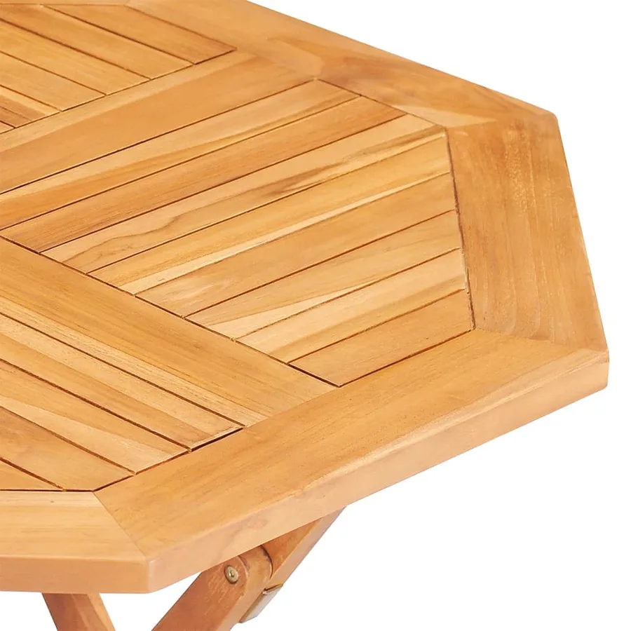 Ensemble à manger de jardin 5 pcs Bois de teck massif - 7
