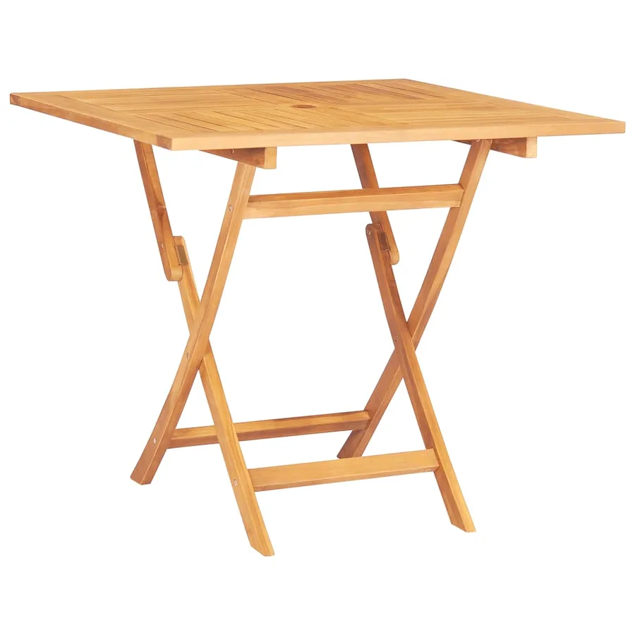 Ensemble à manger de jardin 5 pcs Bois de teck massif - 6