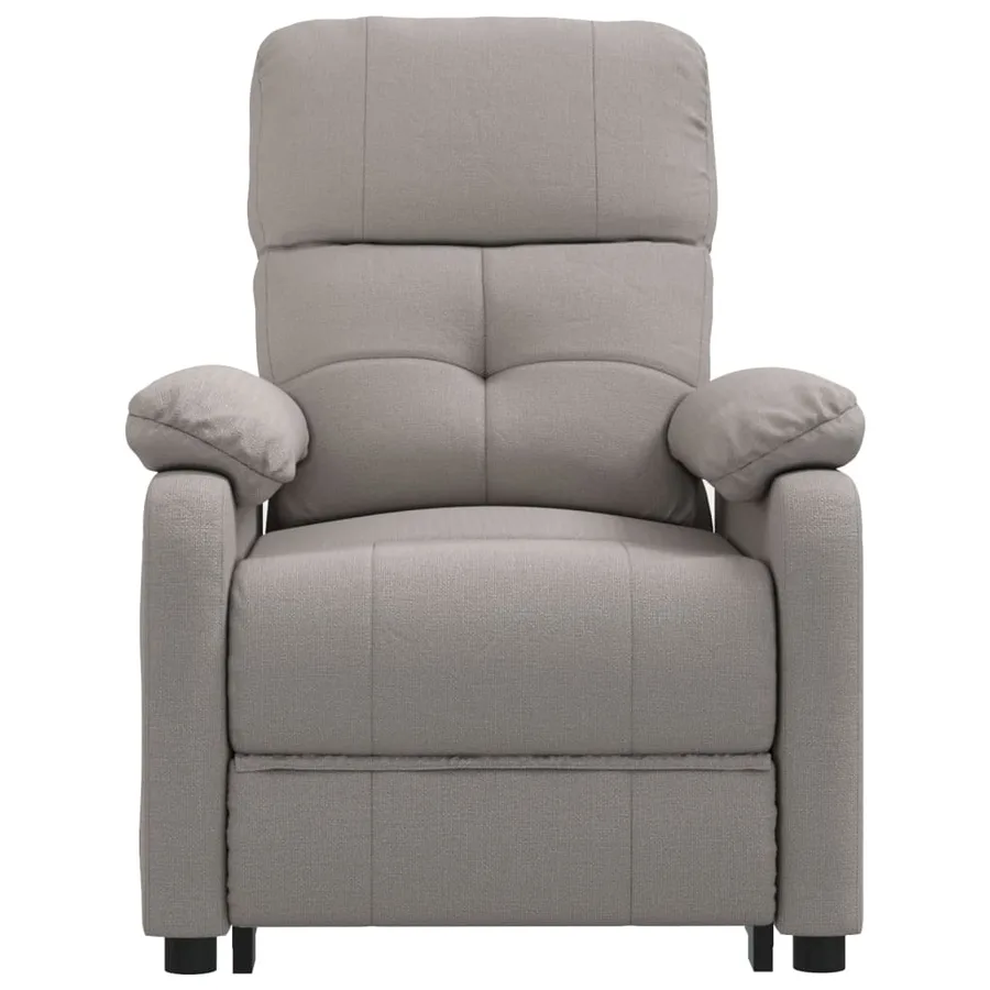 Fauteuil électrique de massage Taupe Tissu - 4