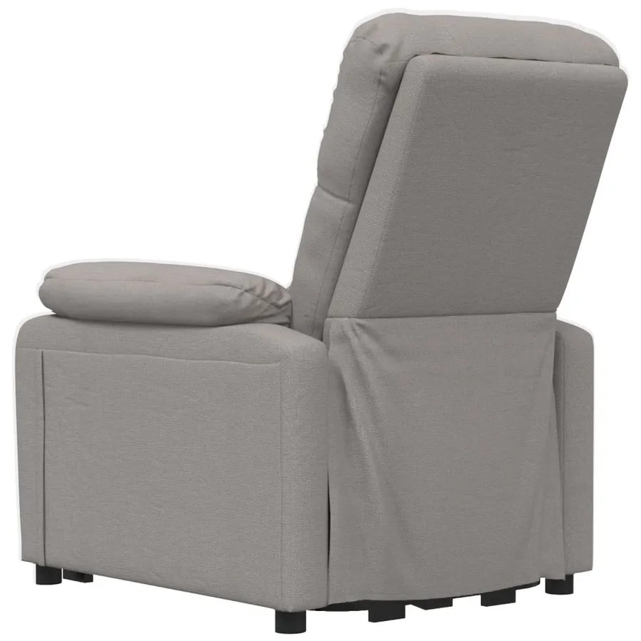 Fauteuil électrique de massage Taupe Tissu - 6