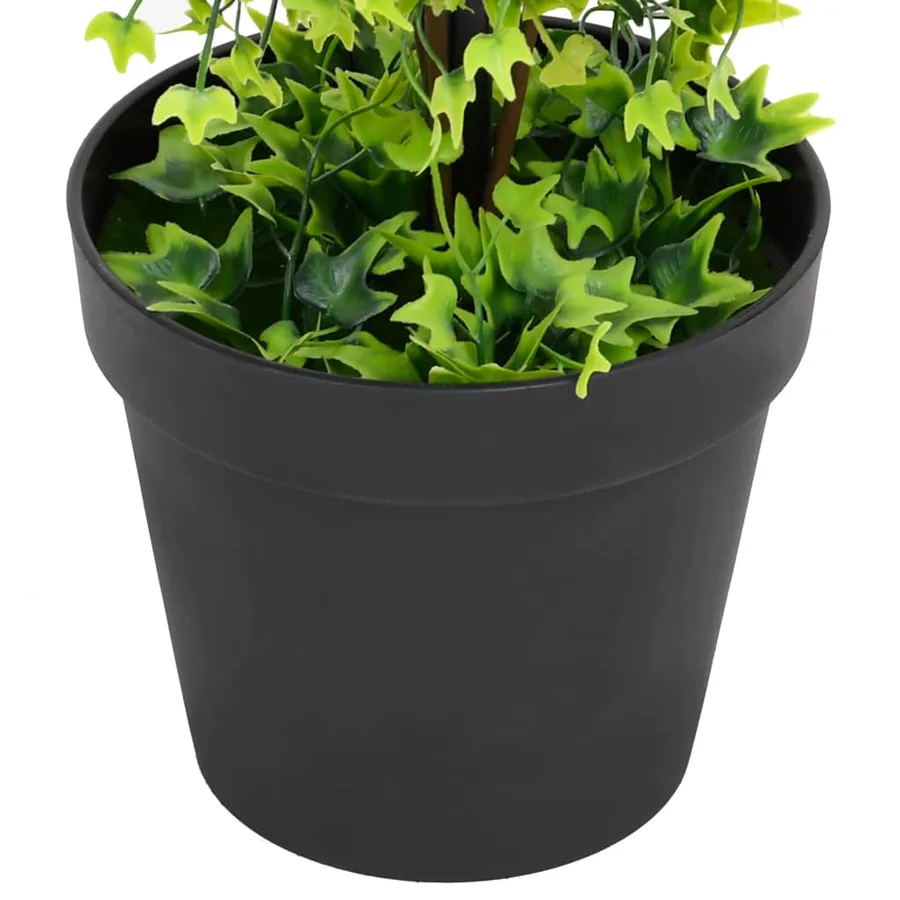 Plante de buis artificiel avec pot Vert 100 cm - 4