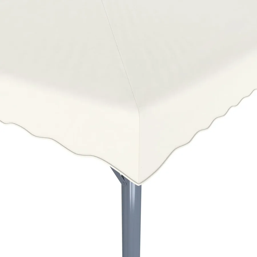 Tonnelle 400x300 cm Crème Aluminium - 4