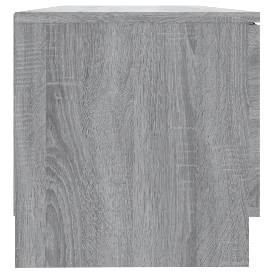 Meuble TV Sonoma gris 80x35x36,5 cm Bois d'ingénierie - 6