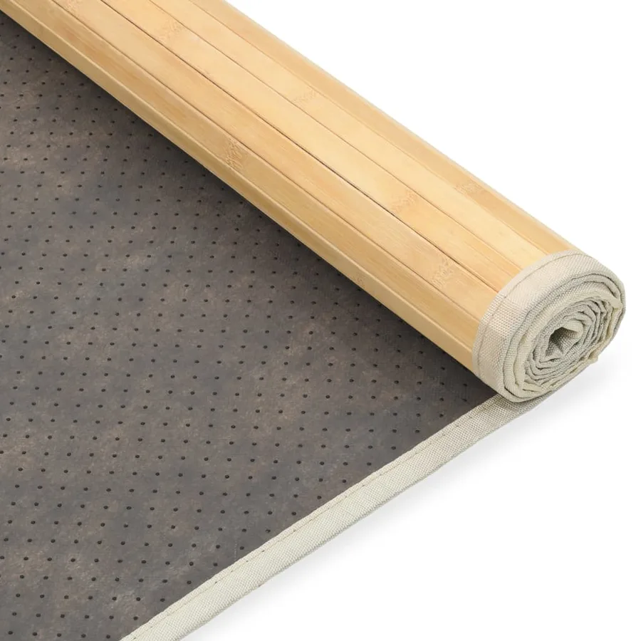 Tapis Bambou 80x200 cm Naturel - 4