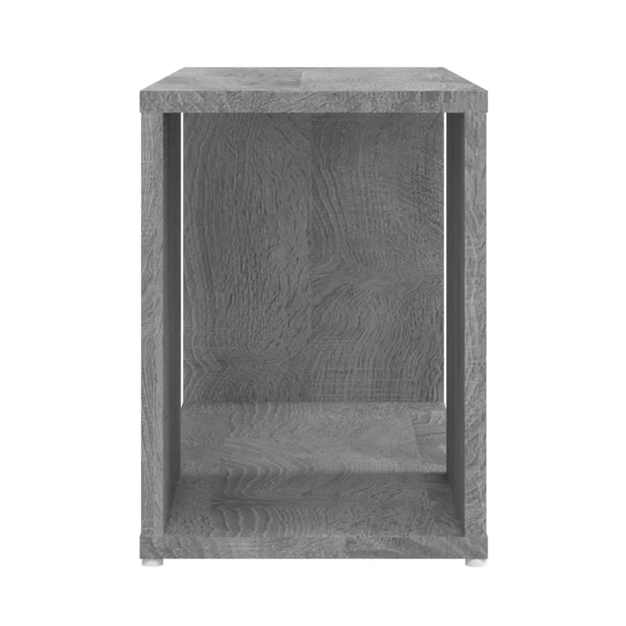 Meuble TV Sonoma gris 60x24x32 cm Bois d'ingénierie - 6