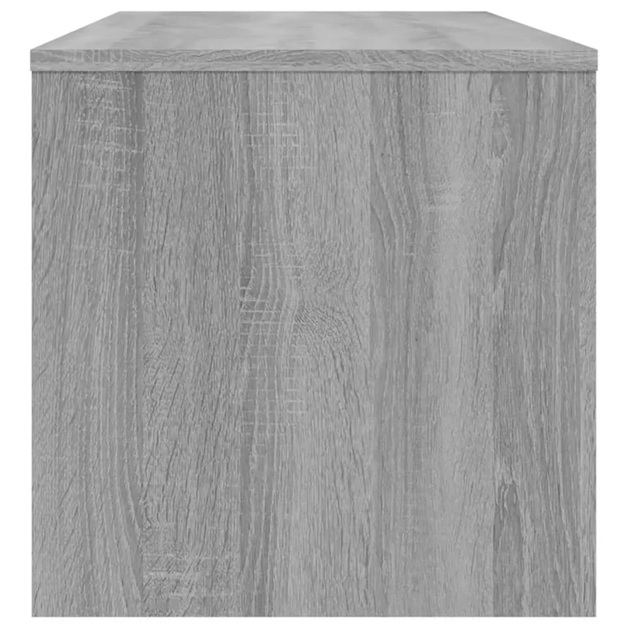 Meuble TV Sonoma gris 100x40x40 cm Bois d'ingénierie - 5