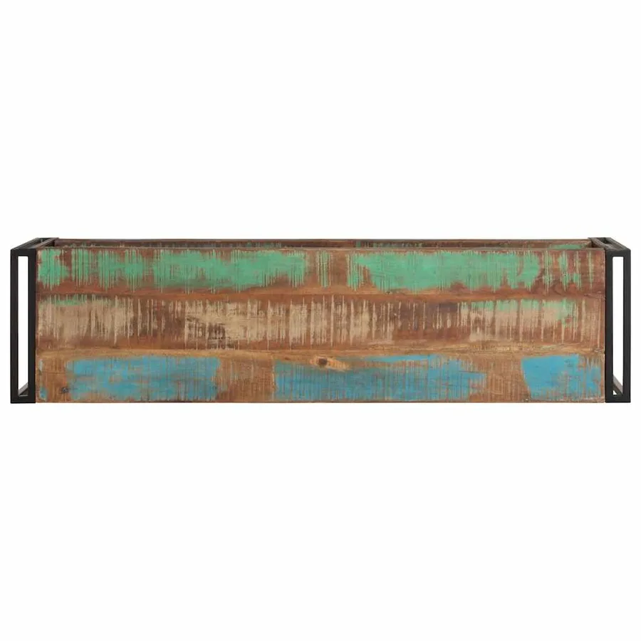 Meuble TV 120x30x40 cm Bois de récupération massif - 3