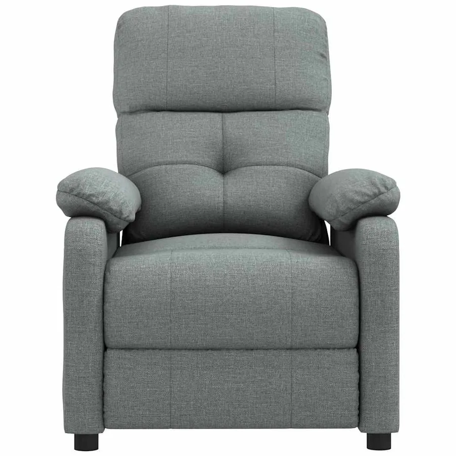 Fauteuil inclinable Gris foncé Tissu - 3