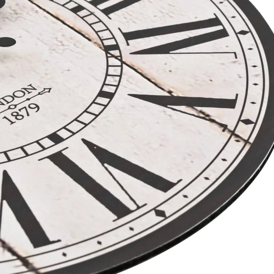 Horloge murale vintage Londres 30 cm - 5
