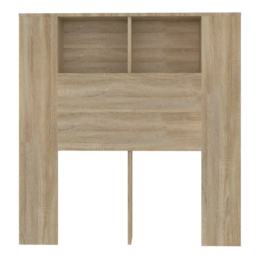 Armoire de tête de lit Chêne sonoma 100x18,5x102,5 cm - 4