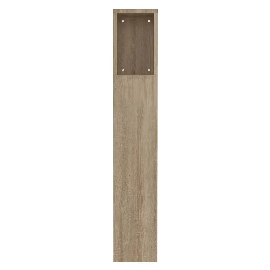 Armoire de tête de lit Chêne sonoma 100x18,5x102,5 cm - 5
