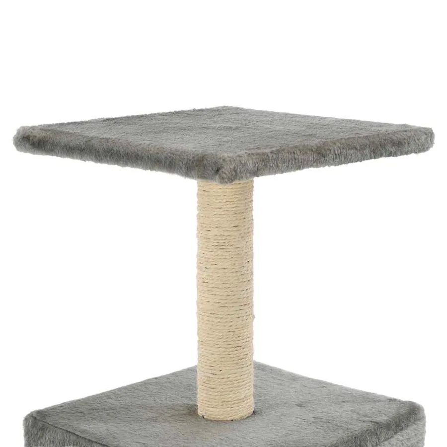 Arbre à chat avec griffoirs en sisal 55 cm Gris - 5