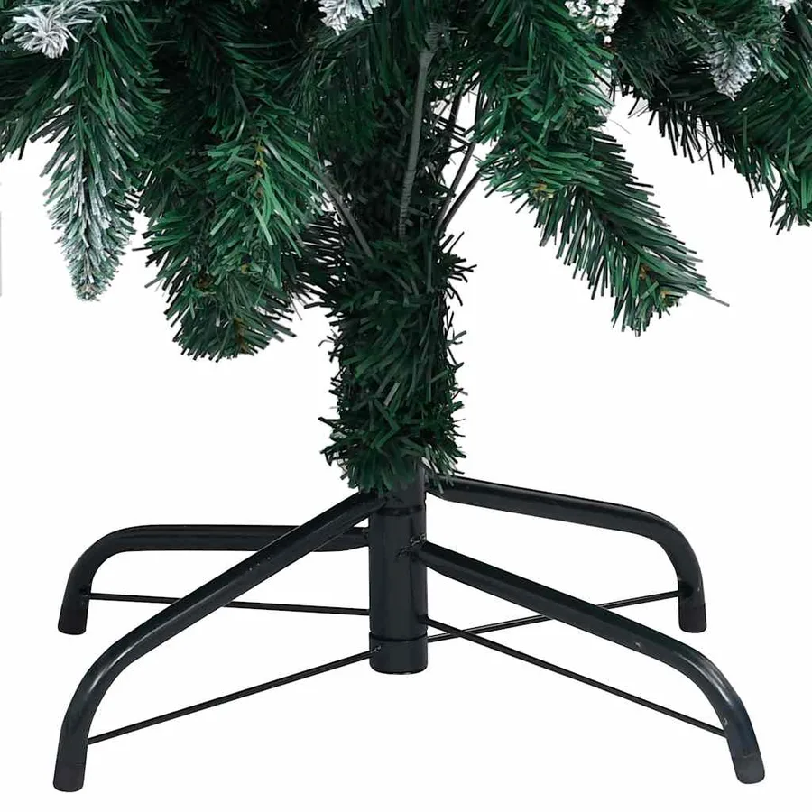 Arbre de Noël artificiel avec LED/boules pommes de pin 150cm - 4