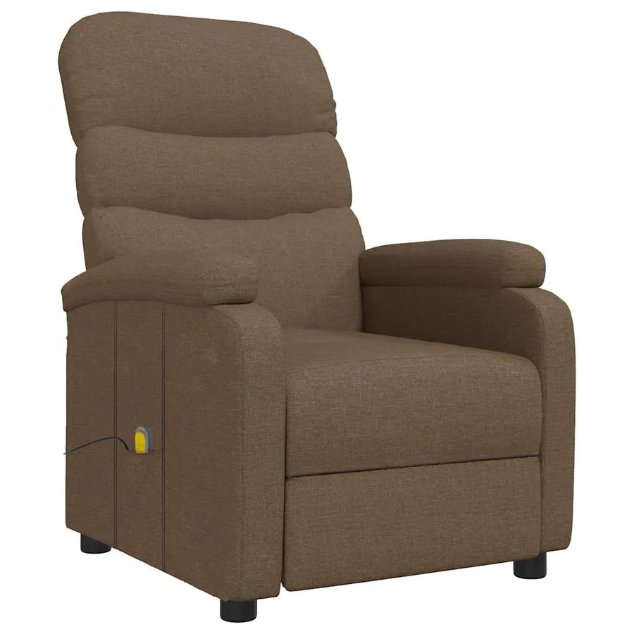 Fauteuil de massage Marron Tissu - 2