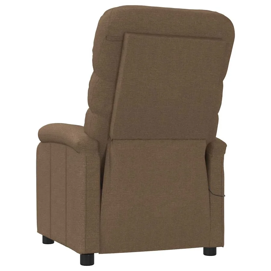 Fauteuil de massage Marron Tissu - 5