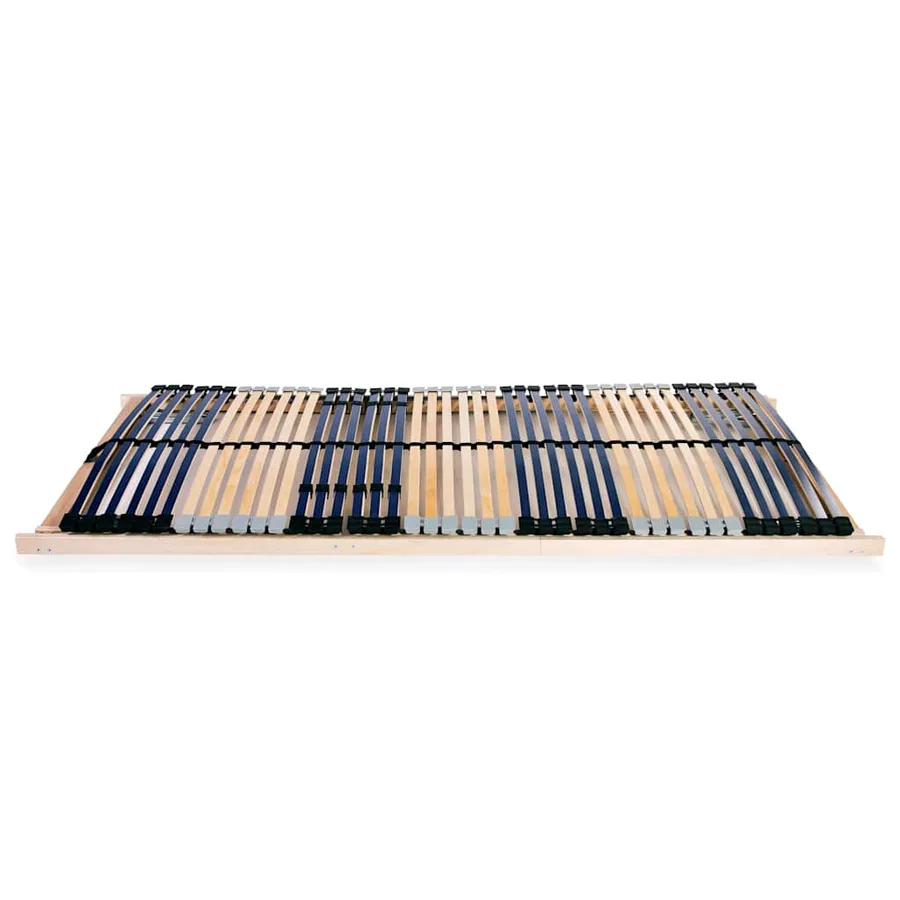 Sommiers à lattes sans matelas 2 pcs avec 42 lattes 70x200 cm - 2