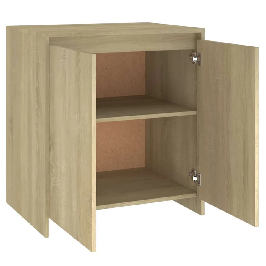 Buffet Chêne sonoma 70x41x75 cm Bois d'ingénierie - 8