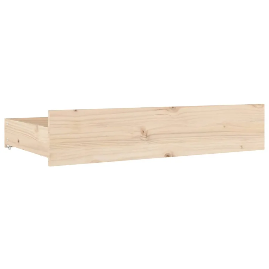 Cadre de lit sans matelas avec tiroirs - 8