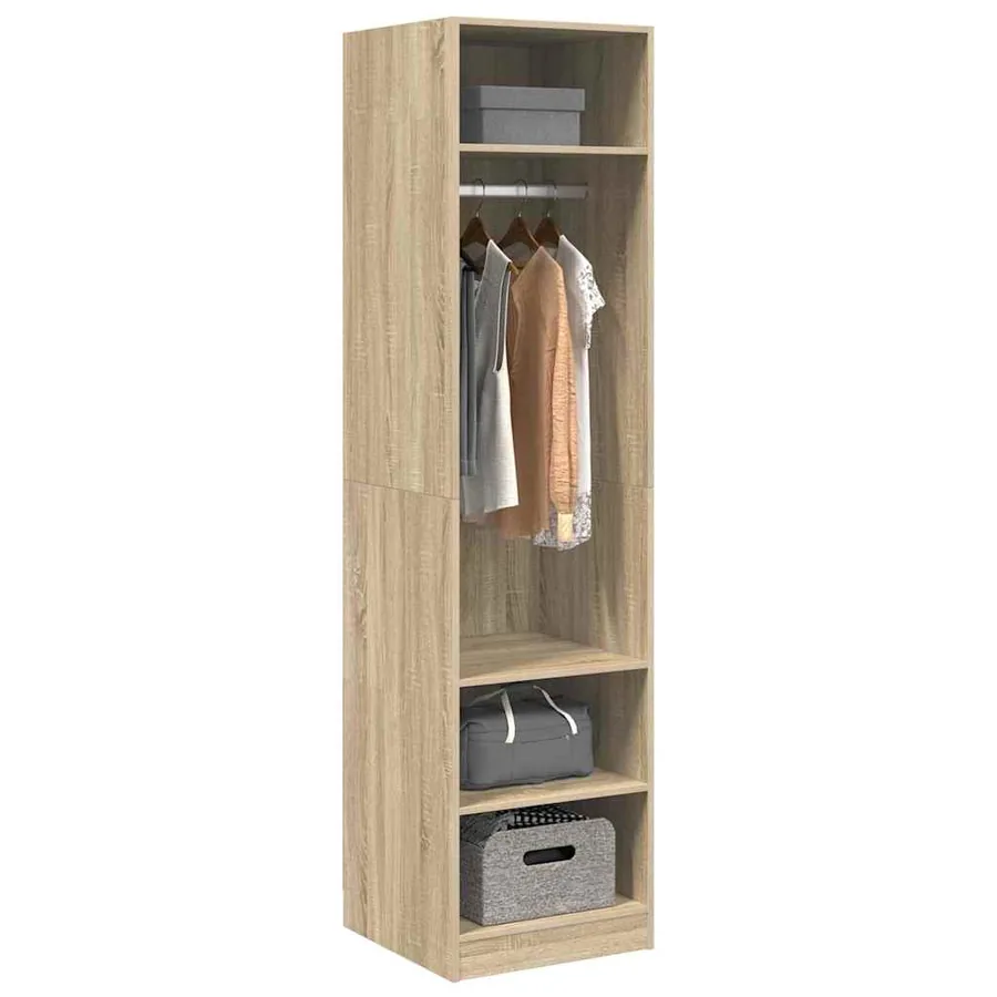 Garde-robe Chêne sonoma 50x50x200 cm Bois d'ingénierie - 3