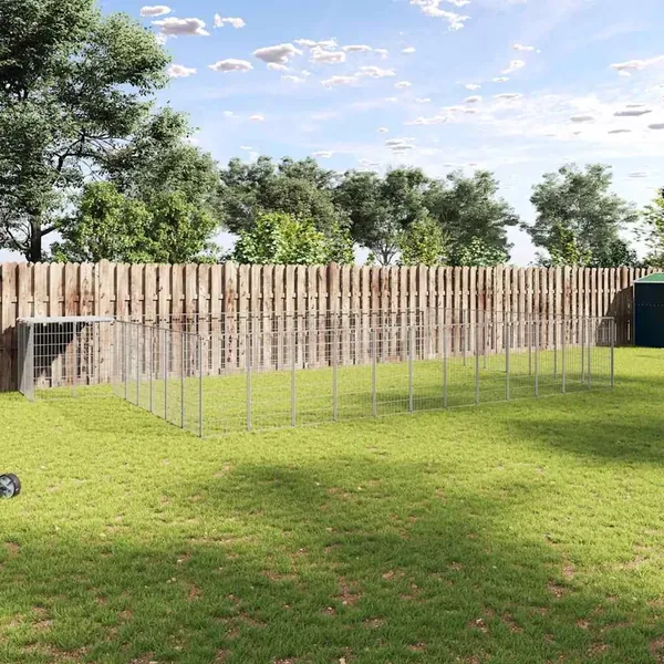 Chenil Argenté 25,41 m² Acier
