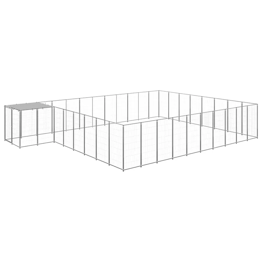 Chenil Argenté 25,41 m² Acier - 2
