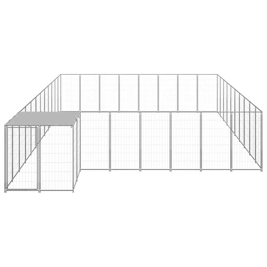 Chenil Argenté 25,41 m² Acier - 3