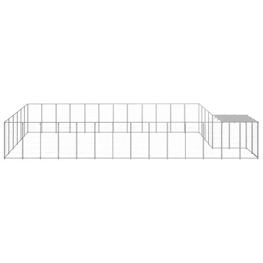 Chenil Argenté 22,99 m² Acier - 4