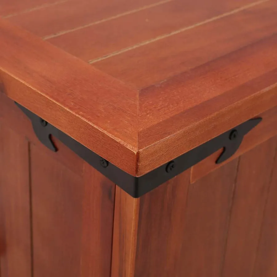 Coffres de rangement 3 pcs Bois d'acacia solide - 16