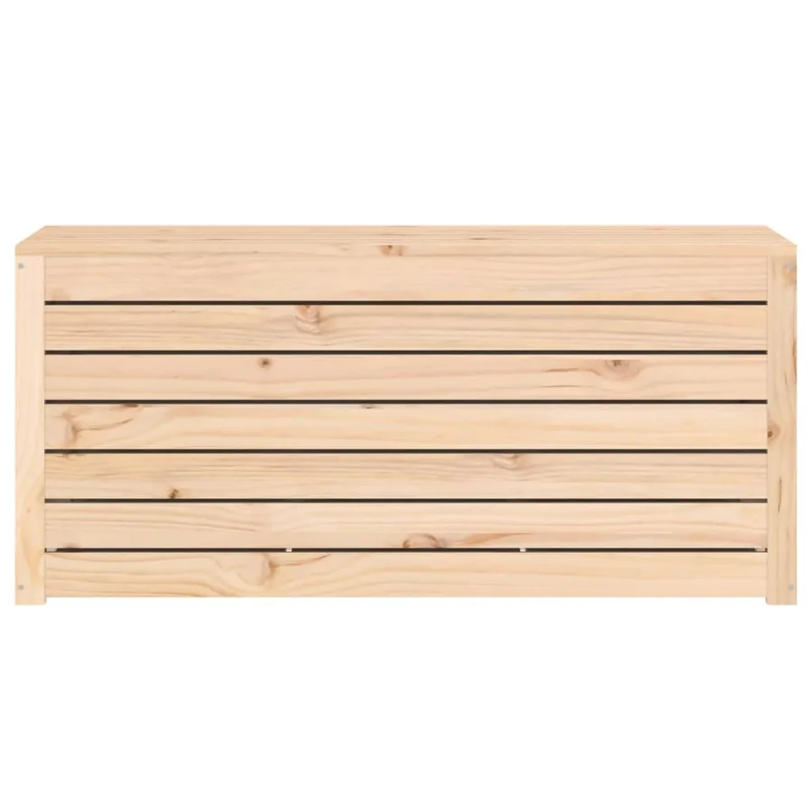Boîte de jardin 101x50,5x46,5 cm bois massif de pin - 5