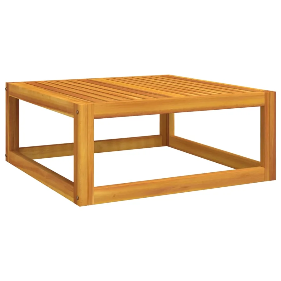 Salon de jardin 4 pcs avec coussins vert bois massif - 7