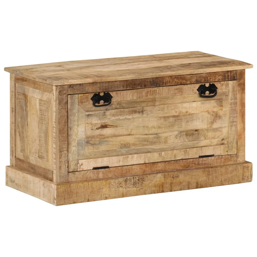 Banc de rangement de chaussures 85x40x45 cm Bois de manguier - 11