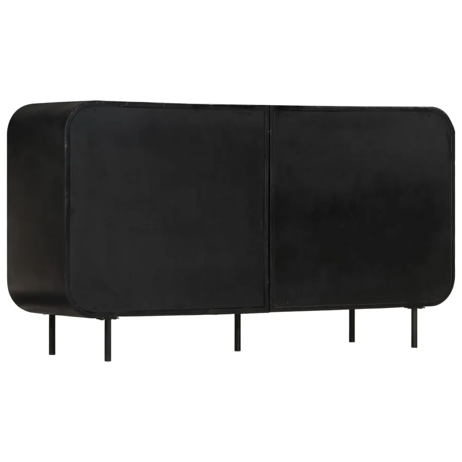 Buffet Bois de récupération solide 140x35x76 cm - 3