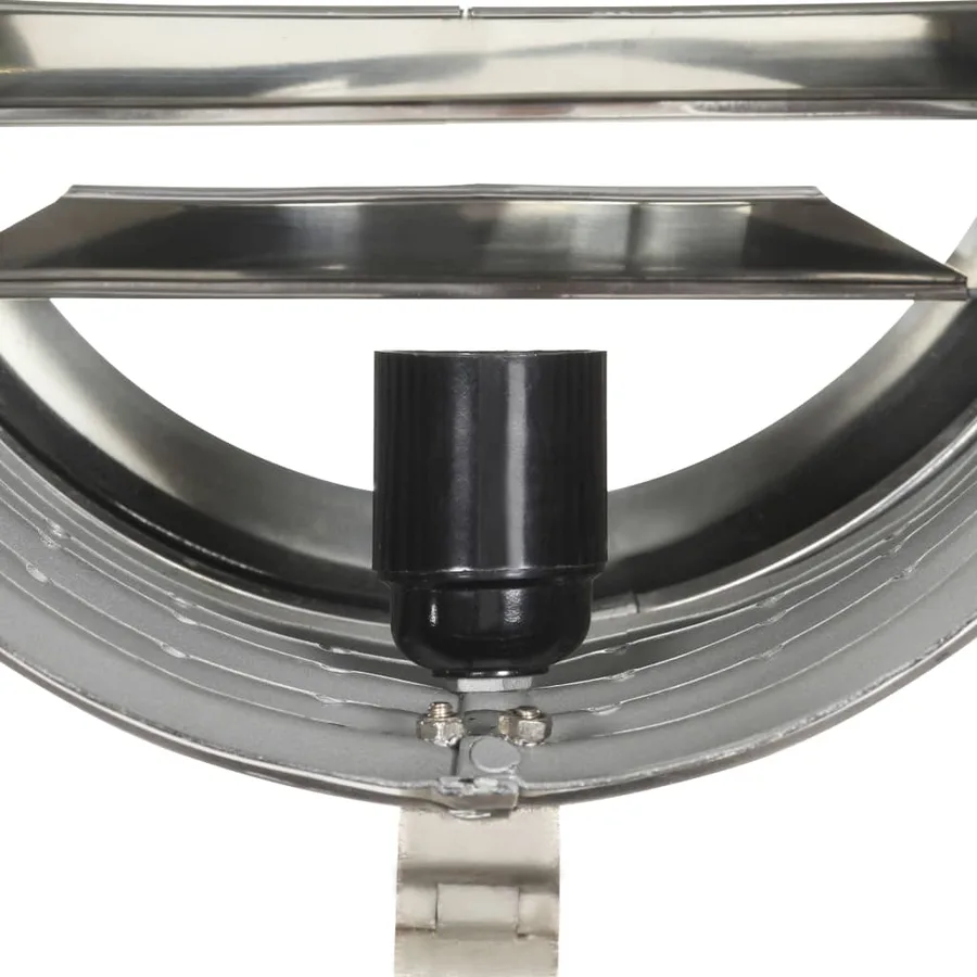 Lampadaire à trépied Noir Bois de manguier massif 171 cm - 9