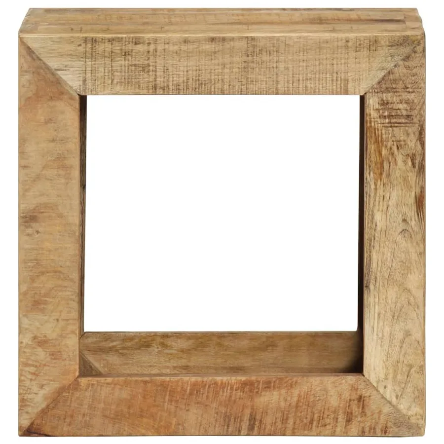 Tabouret 40x30x40 cm Bois de manguier solide - 2