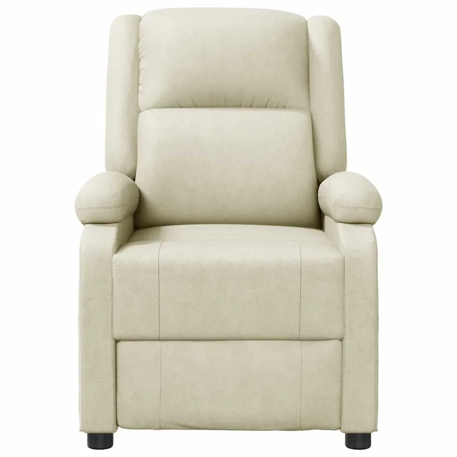 Fauteuil inclinable Blanc Similicuir - 3
