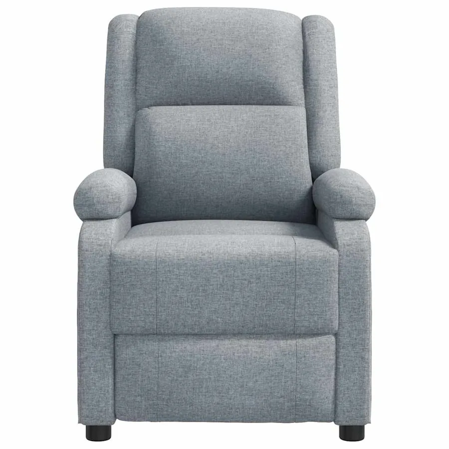 Fauteuil de massage Gris clair Tissu - 3