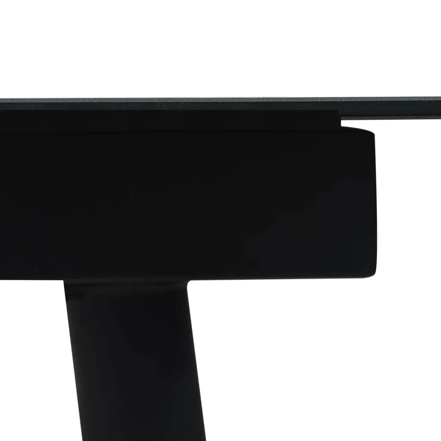 Ensemble à manger d'extérieur 7 pcs Rotin PVC Noir - 5