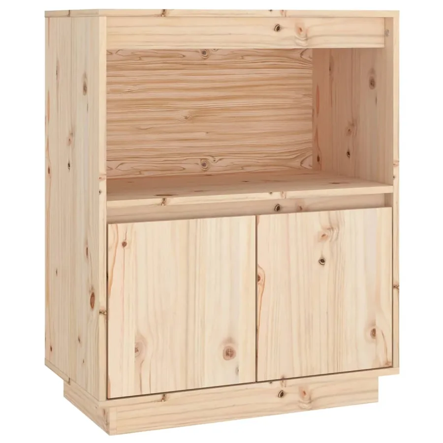 Buffet 60x34x75 cm Bois massif de pin - 2