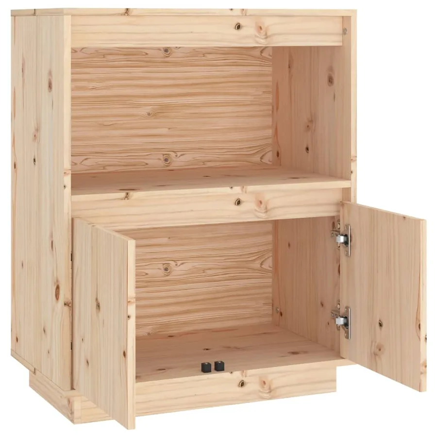 Buffet 60x34x75 cm Bois massif de pin - 6
