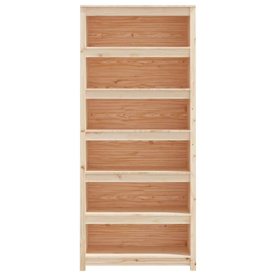 Bibliothèque 80x35x183 cm Bois de pin massif - 5