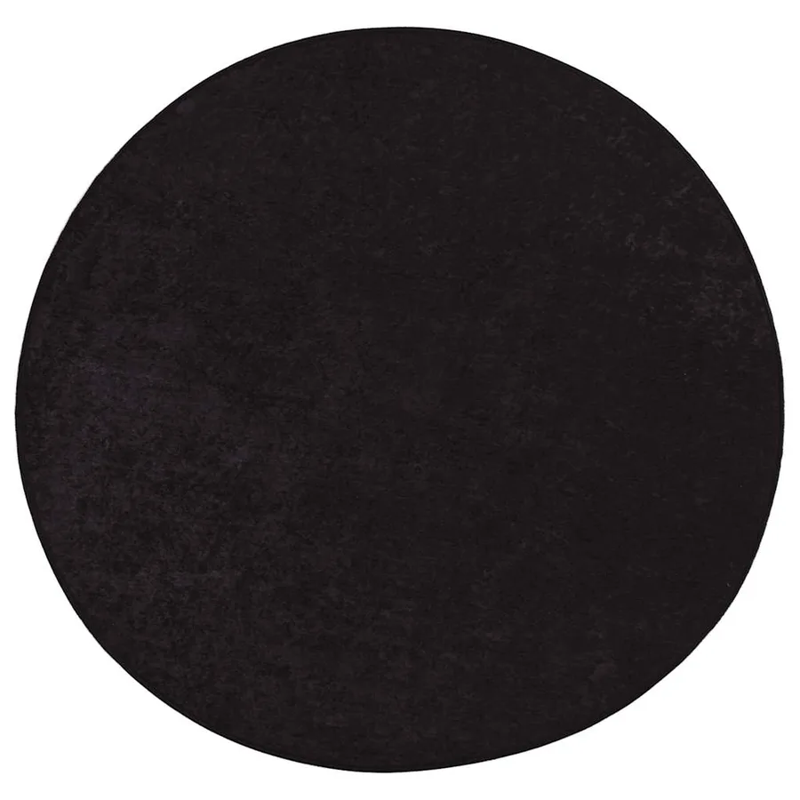 Tapis lavable φ120 cm anthracite - 2