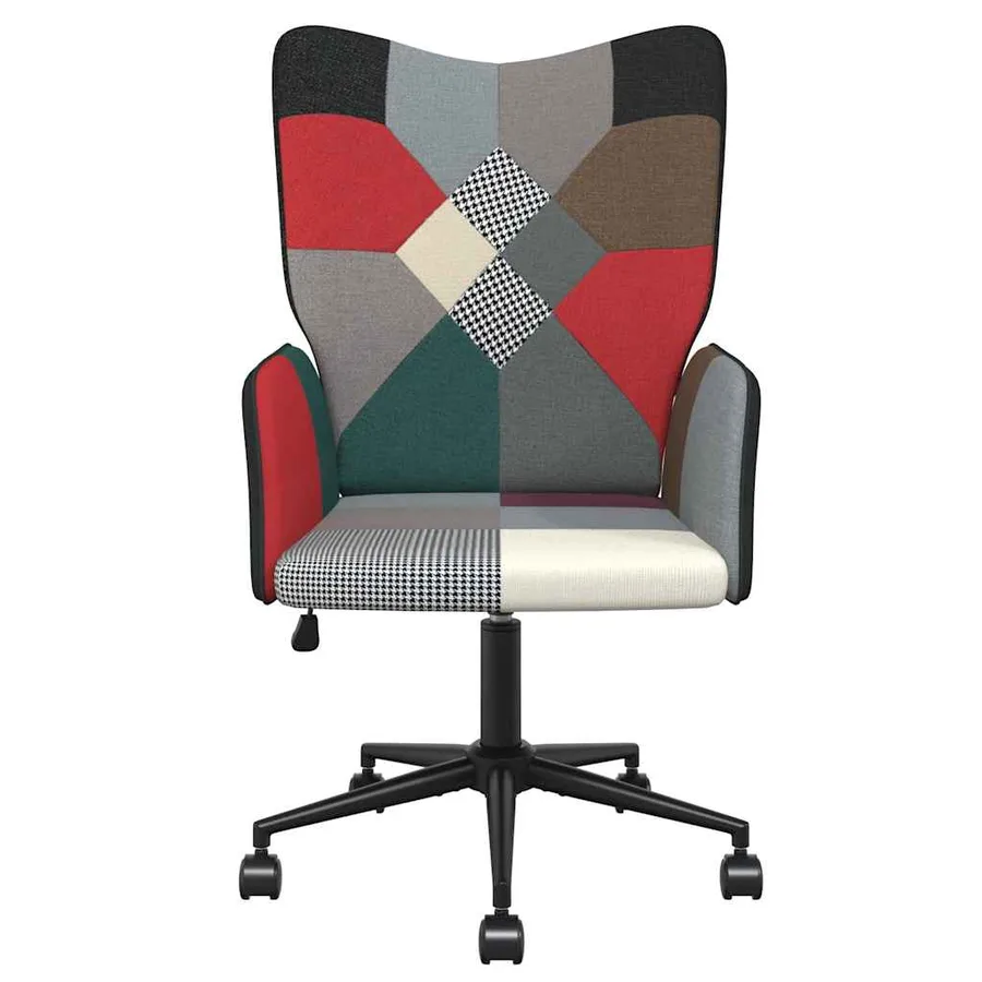 Chaise de relaxation Patchwork Tissu - 3