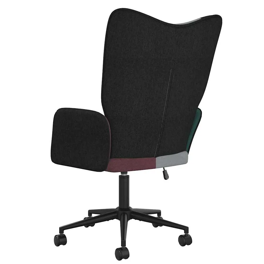 Chaise de relaxation Patchwork Tissu - 5
