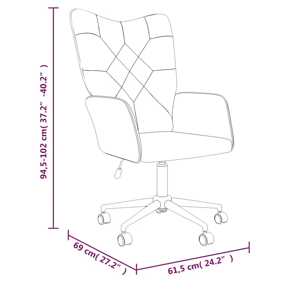Chaise de relaxation Patchwork Tissu - 7