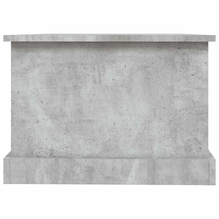 Table basse Gris béton 90x50x35 cm Bois d'ingénierie - 8