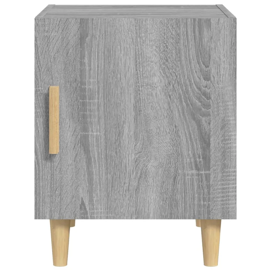 Table de chevet Sonoma gris Bois d'ingénierie - 3