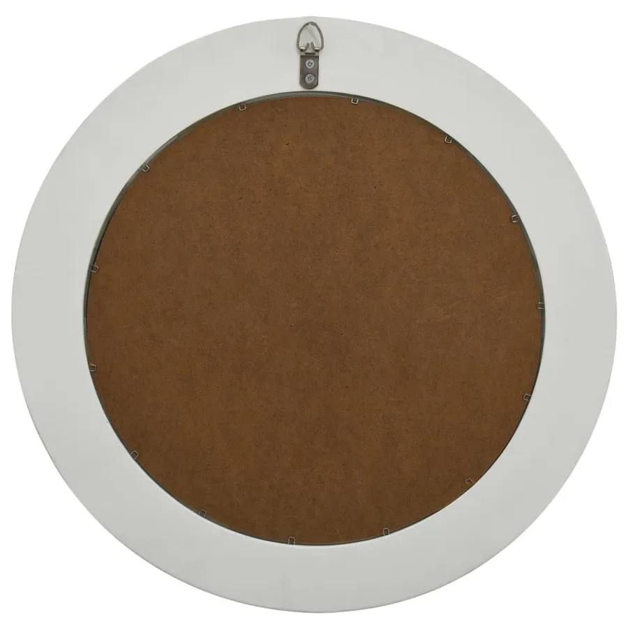 Miroir mural style baroque 50 cm Blanc - 4