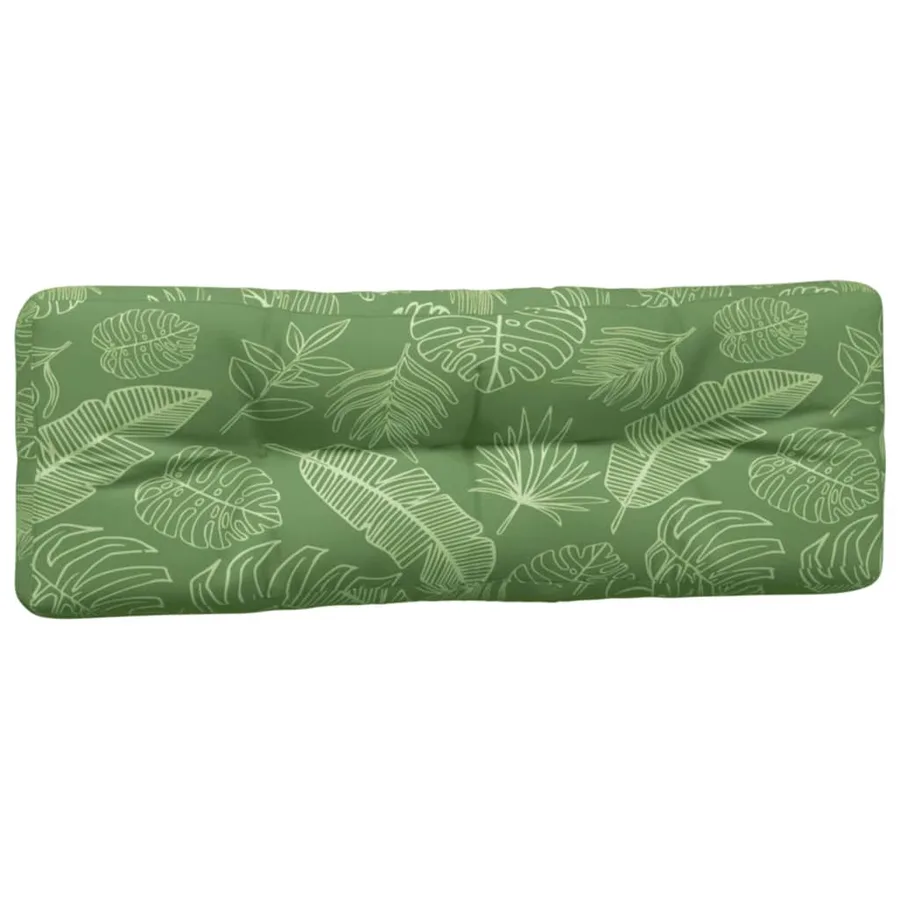 Coussins de palette lot de 2 motif de feuilles tissu - 4