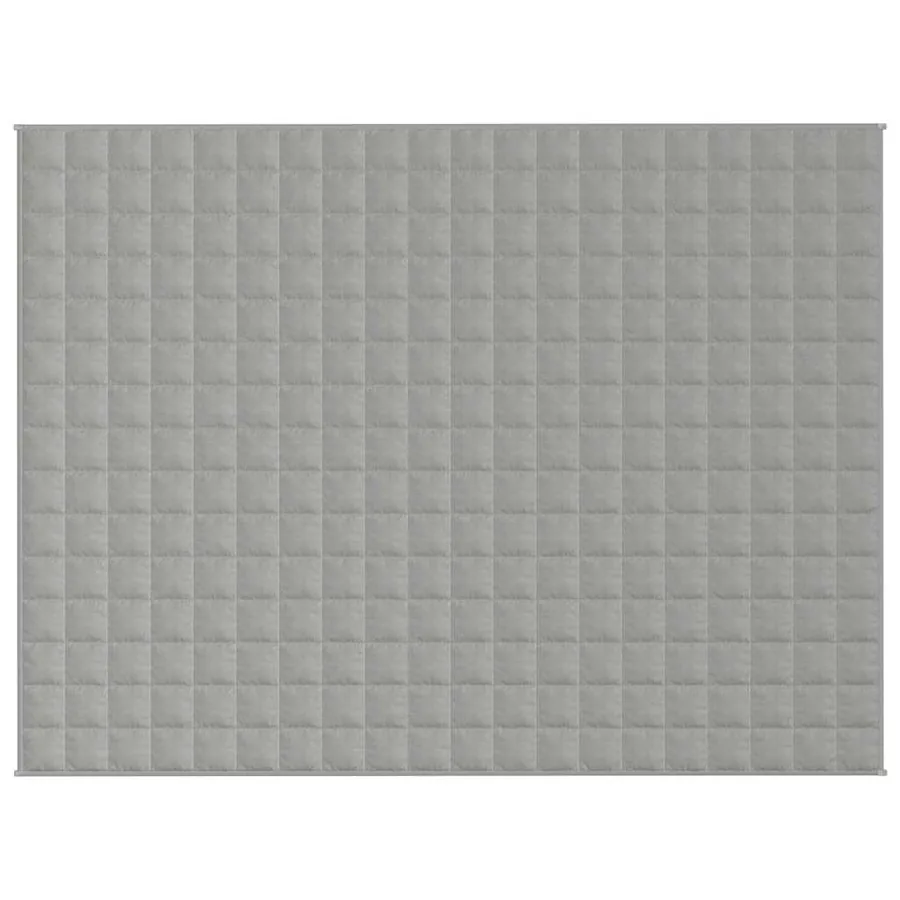 Couverture lestée Gris 150x200 cm 11 kg Tissu - 3