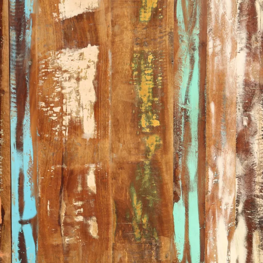 Table à dîner 200x100x75 cm Bois de récupération solide - 6